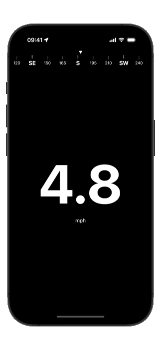 Simple Speedo demo
